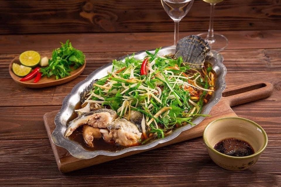 Cá hấp sả 5