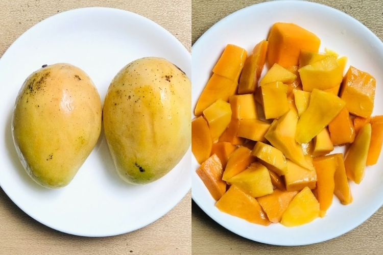 Sơ chế xoài