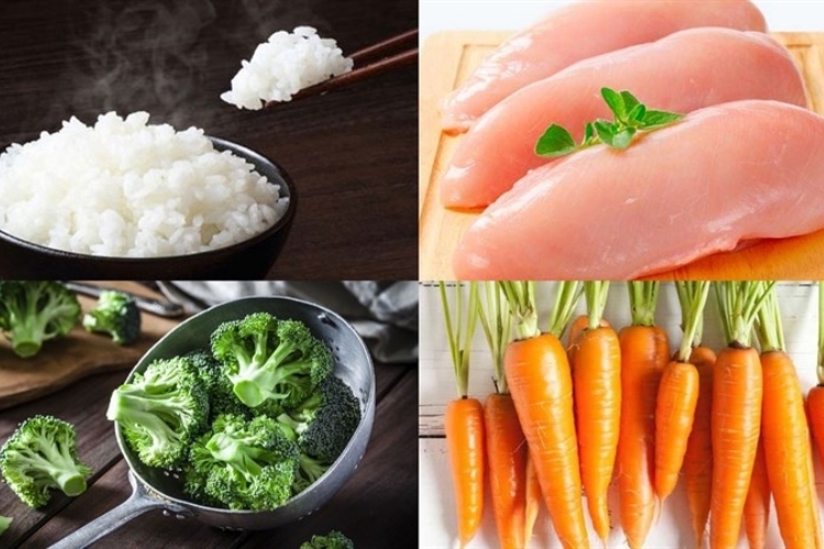 Nguyên liệu làm cơm bento