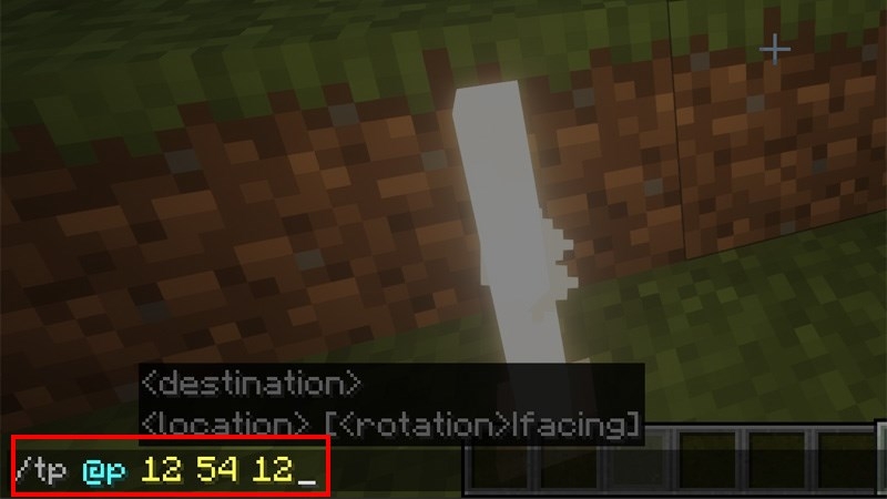 Lệnh dịch chuyển trong Minecraft hình 5