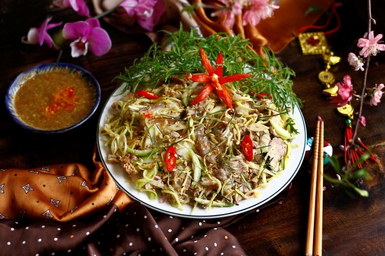 Công thức 1: Cách làm chạo chân giò&nbsp;- hình 2