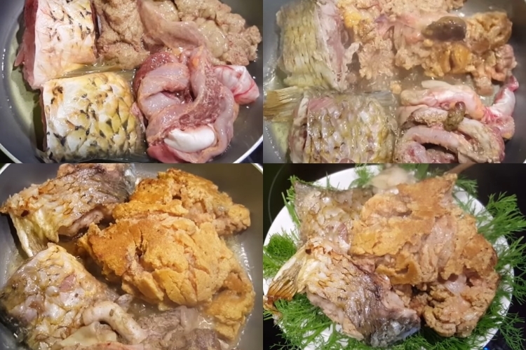 Chiên cá chép