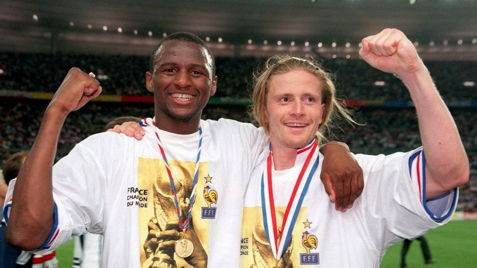 Patrick Vieira và Emmanuel Petit