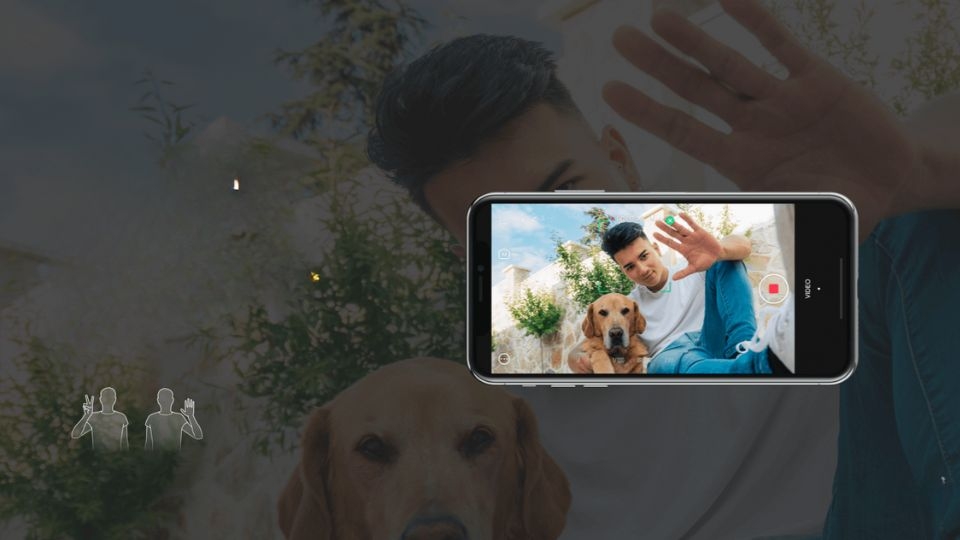 Điều khiển linh hoạt gimbal thông qua cử chỉ