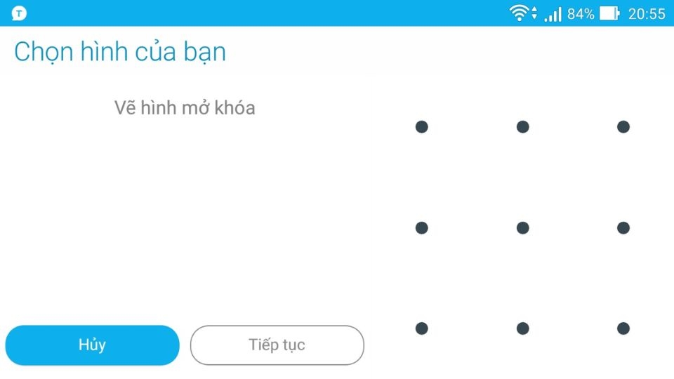 Bấm quên mã pin