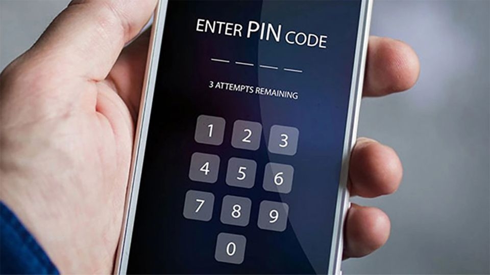 Sử dụng mã PIN dự phòng