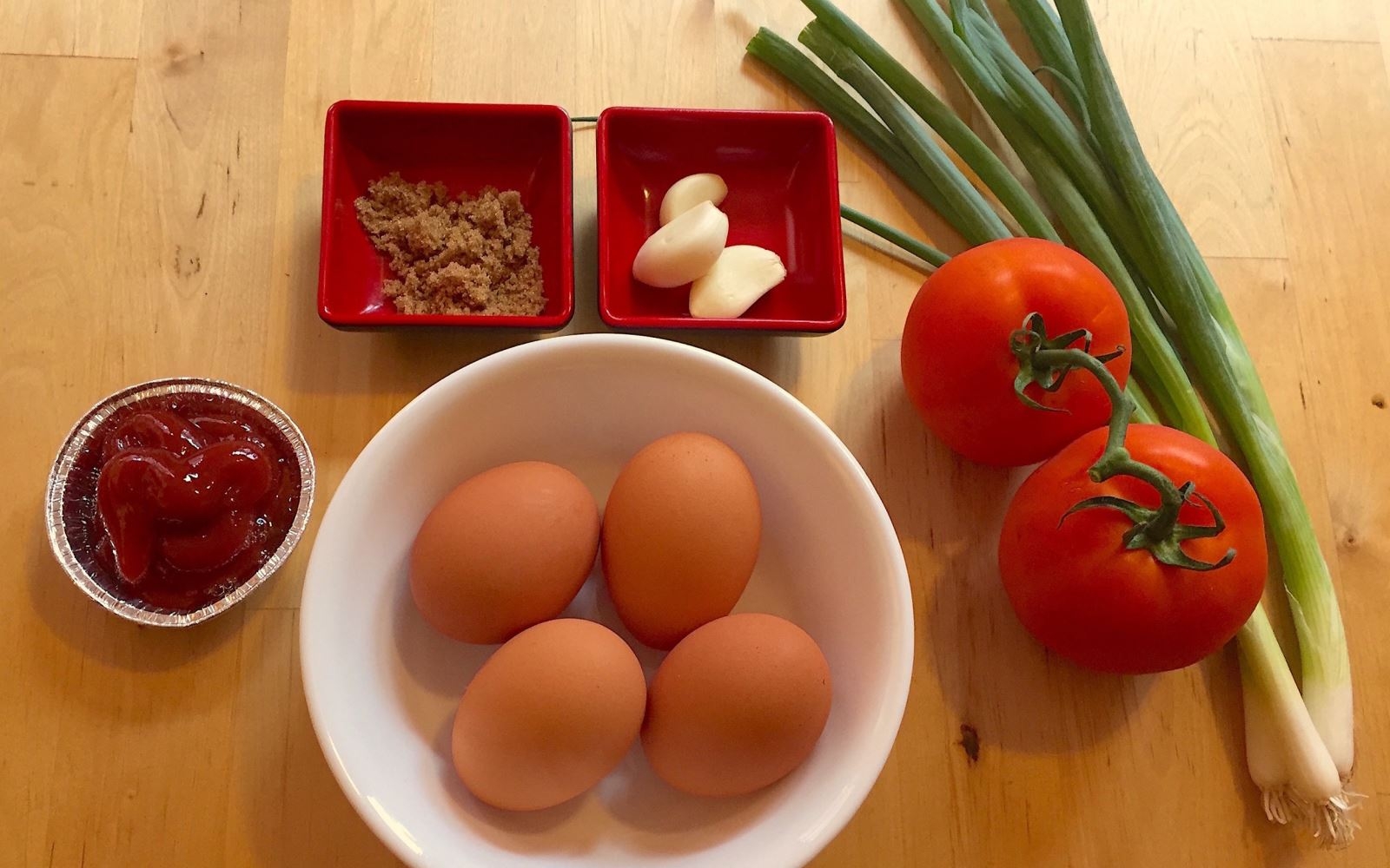 cách làm trứng xào cà chua - ảnh 1