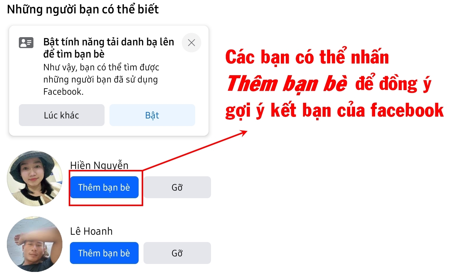 gợi ý kết bạn trên facebook 3