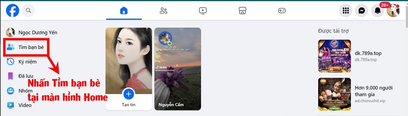 gợi ý kết bạn trên facebook 5