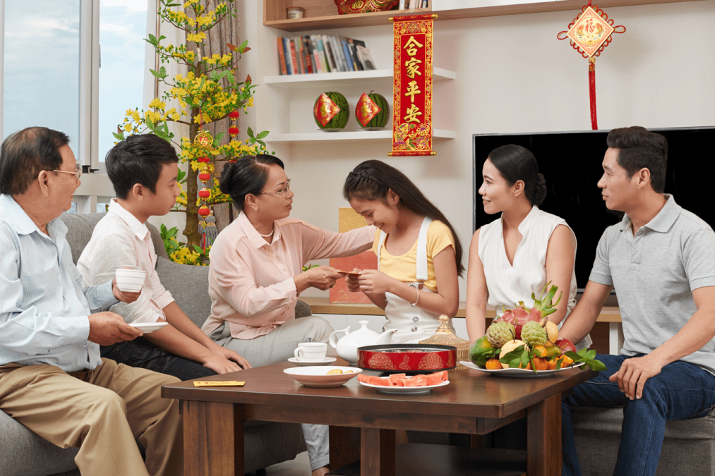 Chúc Tết cô chú - 4