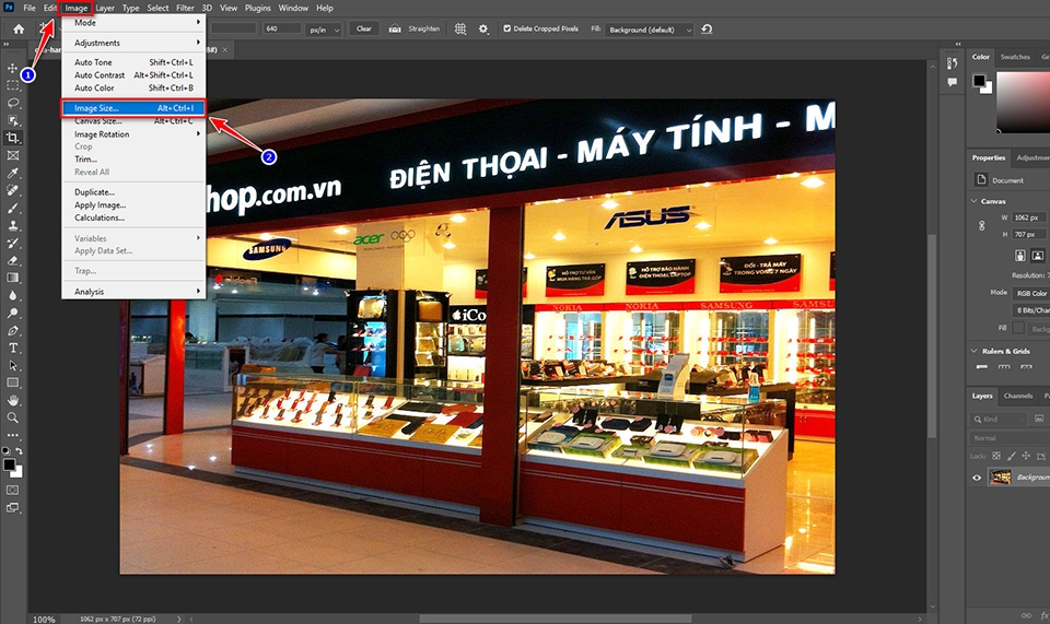 Chỉnh kích thước ảnh trong Photoshop - Ảnh 04