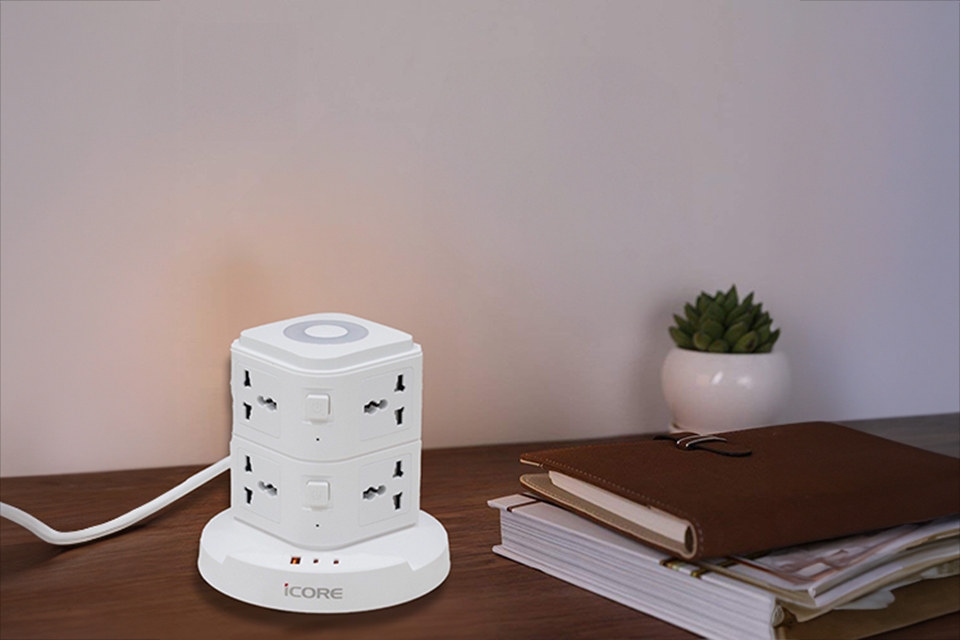 iCore ITS100C được tích hợp nhiều tính năng thông minh nên sẽ có giá thành cao hơn các sản phẩm ổ cắm thông thường