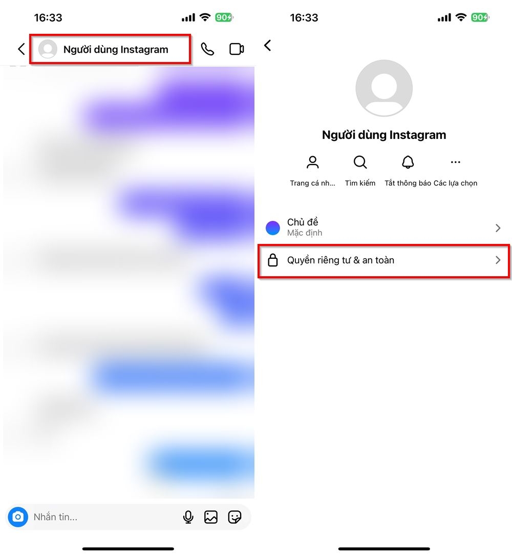 Cách mã hóa đầu cuối tin nhắn trên Instagram 2