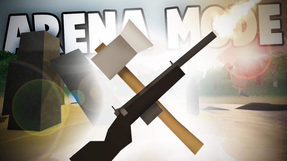 Unturned: Arena Mode có thiết kế đồ hoạ đơn giản với các hình khối tương tự như Minecraft
