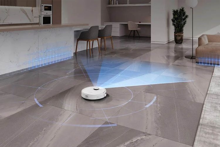 Công nghệ sử dụng trên cảm biến chống rơi của robot hút bụi