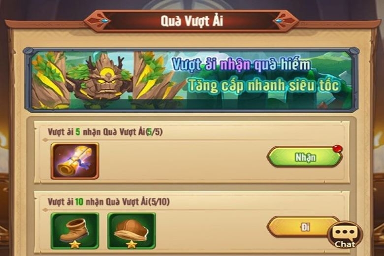 Các nhiệm vụ đa dạng cho bạn thỏa sức trải nghiệm