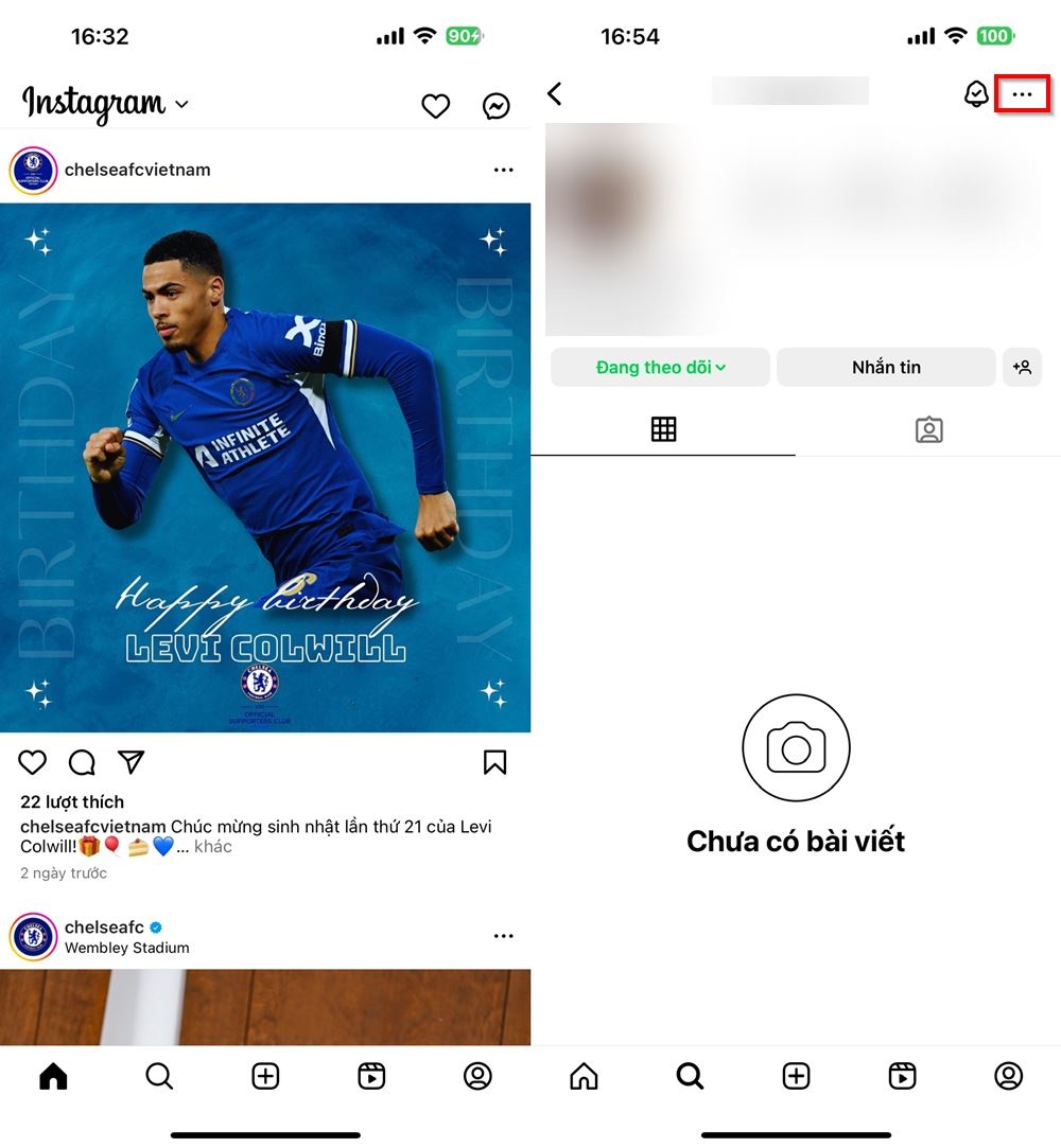 Cách không hiện seen tin nhắn khi đọc trên Instagram 1