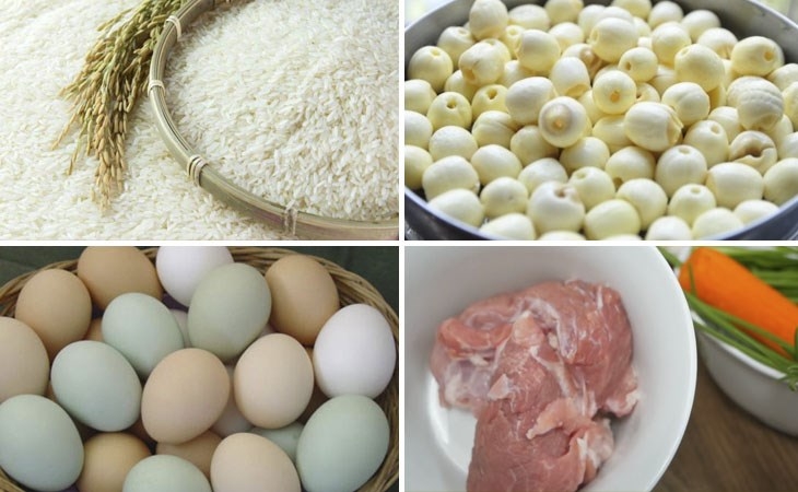 Chuẩn bị kỹ nguyên liệu nấu cháo hạt sen