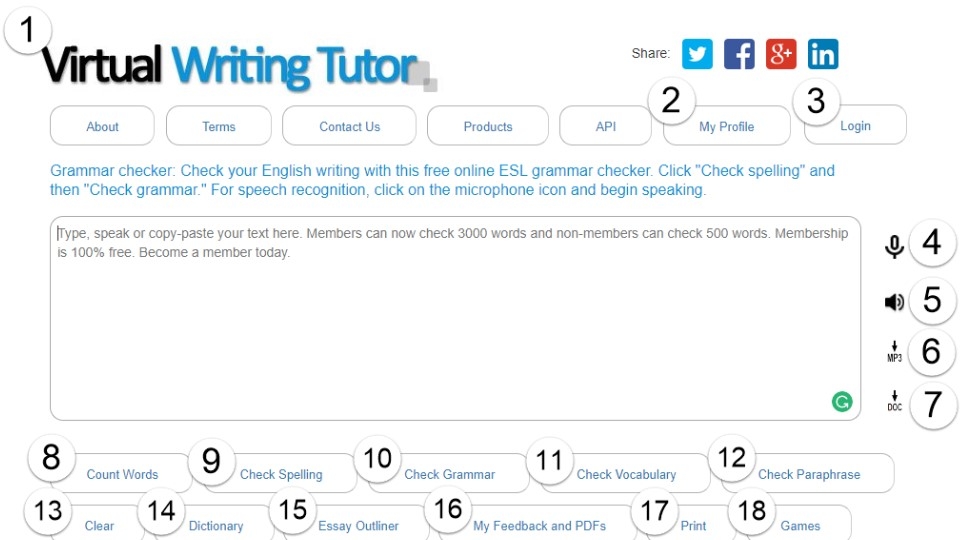 Virtual Writing Tutor