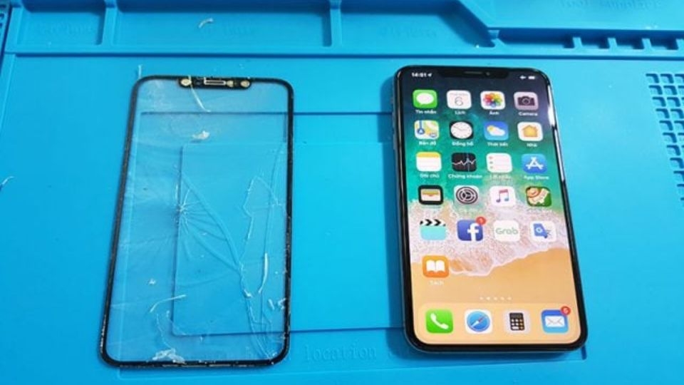 Thay ép kính iPhone 12 Pro Max