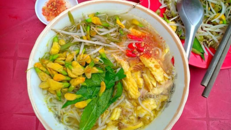Bún cá Châu Đốc - Món bún nước đậm đà