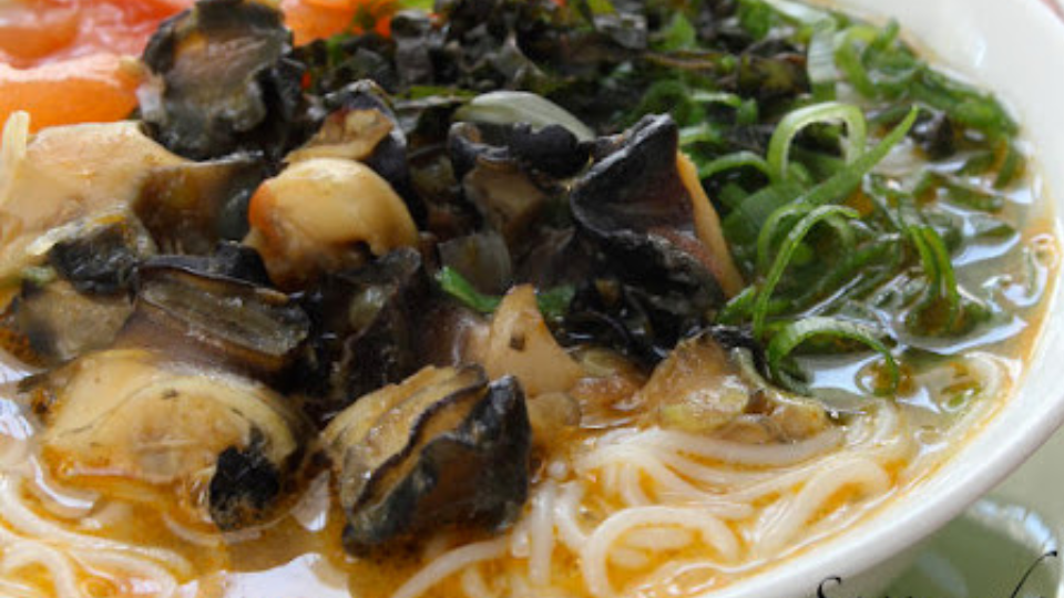 Bún ốc giòn dai đậm đà
