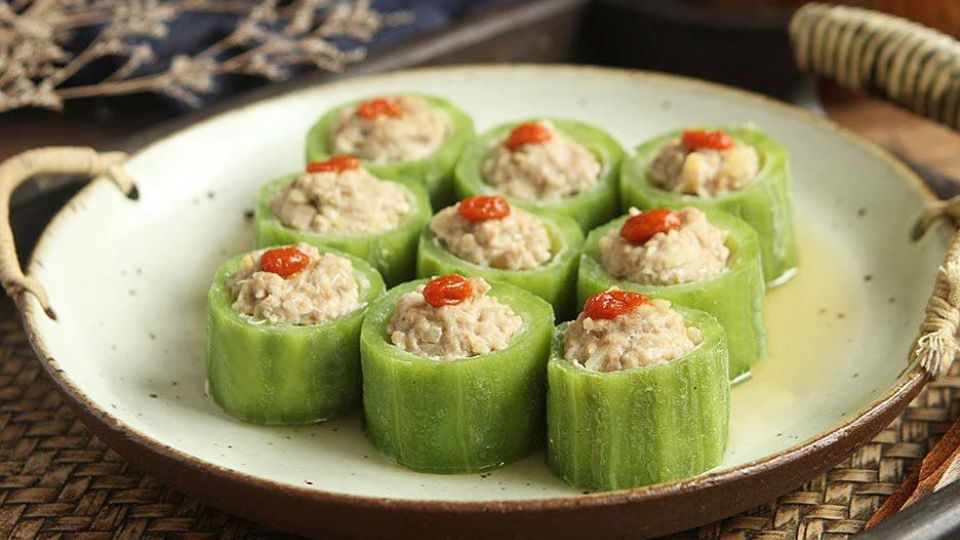 Mướp nhồi thịt