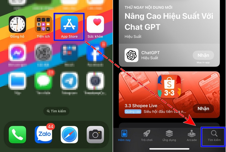 Cách để tên trên màn hình điện thoại iPhone (2)