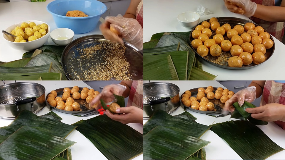Gói bánh gấc