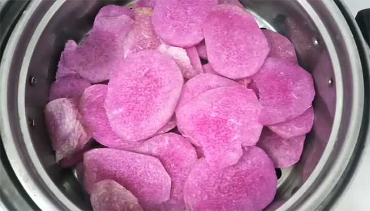 cách làm khoai mỡ chiên - hình 2