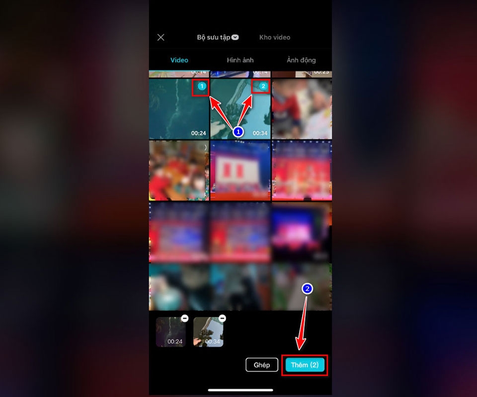 Ghép video trên Capcut - Ảnh 05
