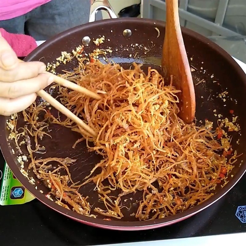 mực khô xào - hình 8