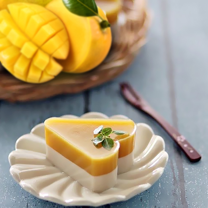 cách làm thạch xoài sữa tươi