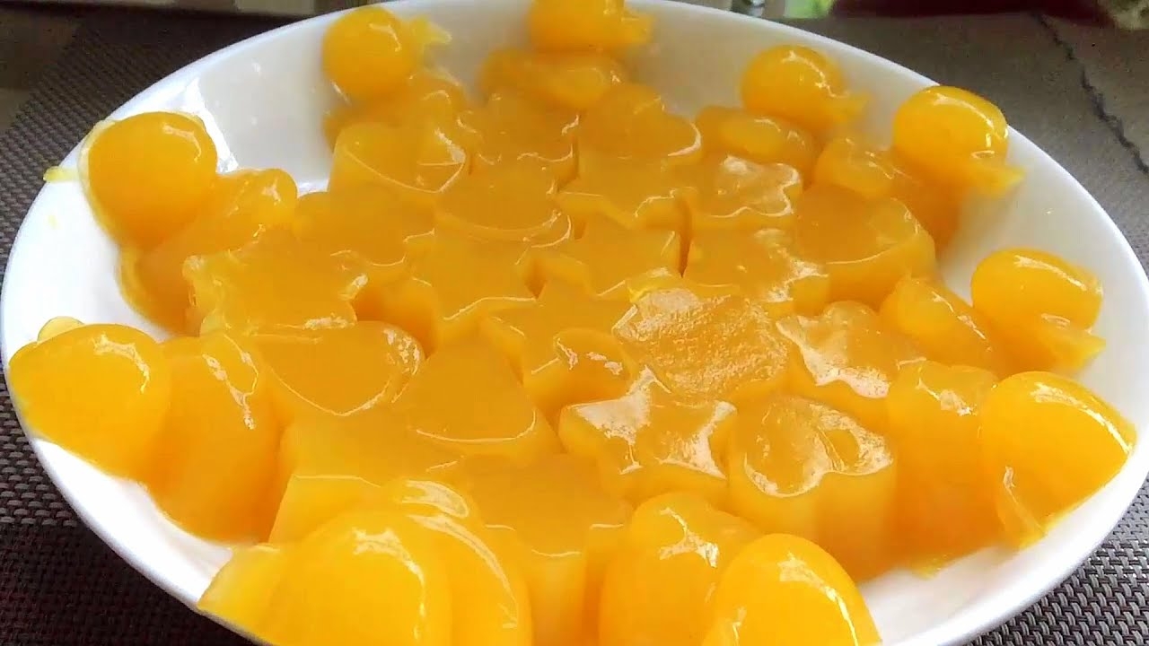 cách làm thạch xoài truyền thống