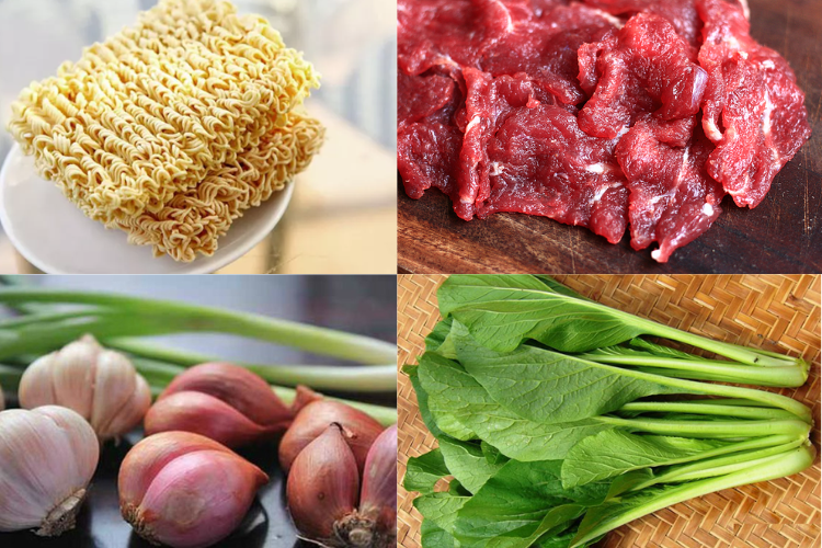 mì xào rau cải 9