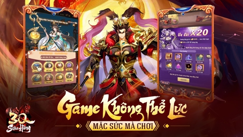 3Q Siêu Hùng - Trải nghiệm game chiến thuật đấu tướng Tam Quốc cực kỳ đặc sắc cho Android, IOS, APK 3Q-Sieu-Hung-hinh-5