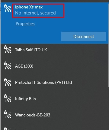 cách chia sẻ wifi từ điện thoại sang máy tính 10