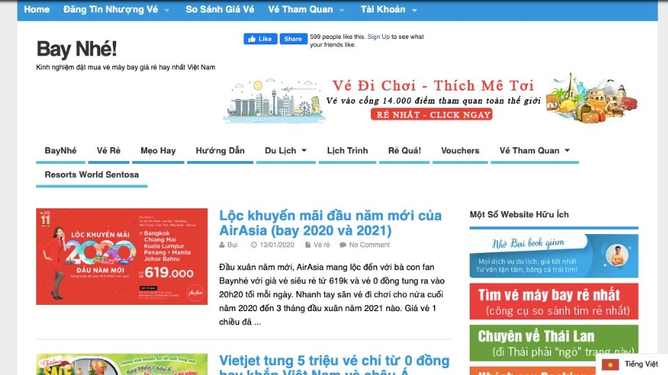 Blog Bay nhé