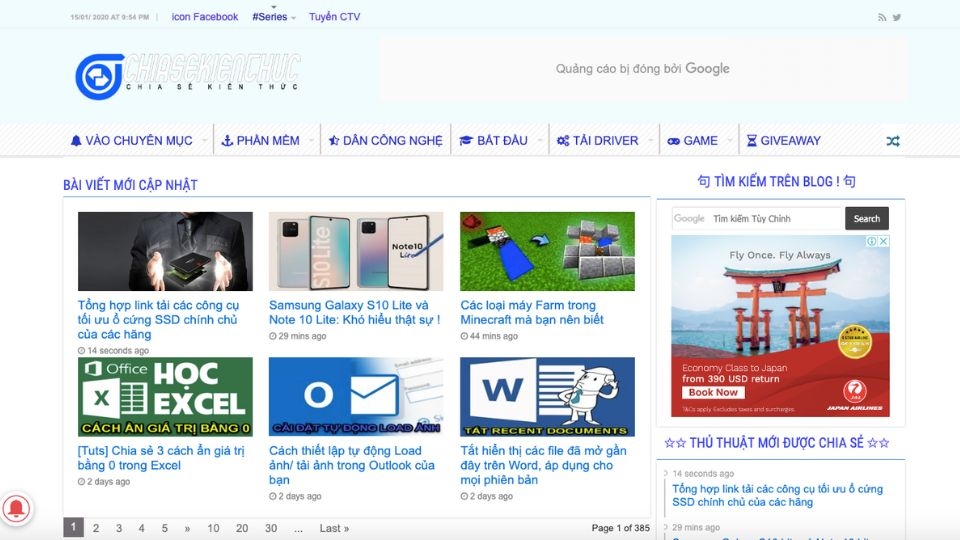 Điểm danh các trang blog hữu ích, được đánh giá cao nhất hiện nay