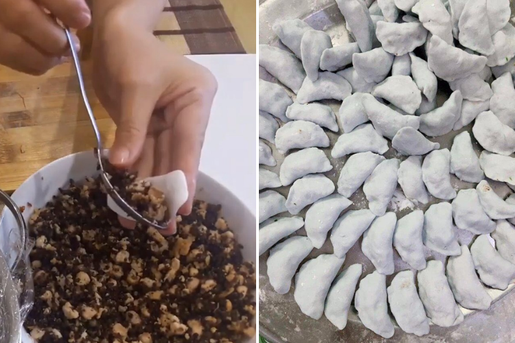 cách làm bánh bột lọc nhân thịt 5