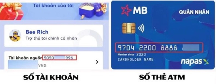 Cách xem số tài khoản MB Bank (hình 4)