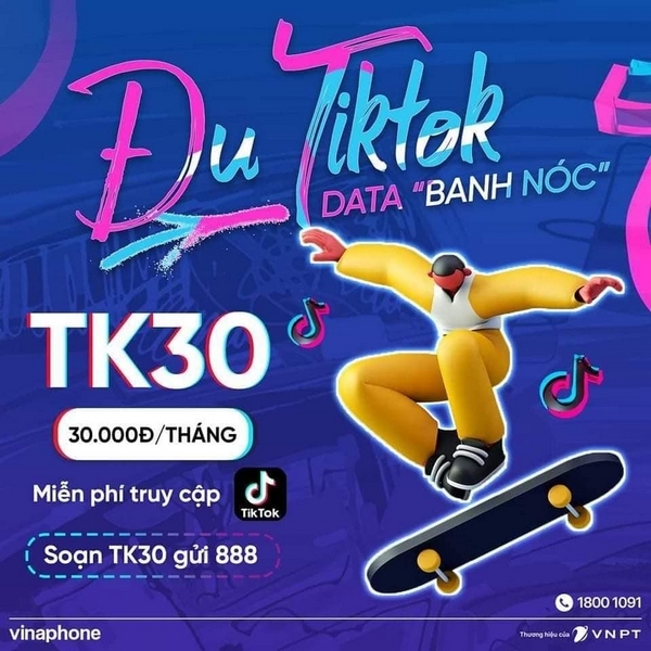 gói TikTok VinaPhone 1