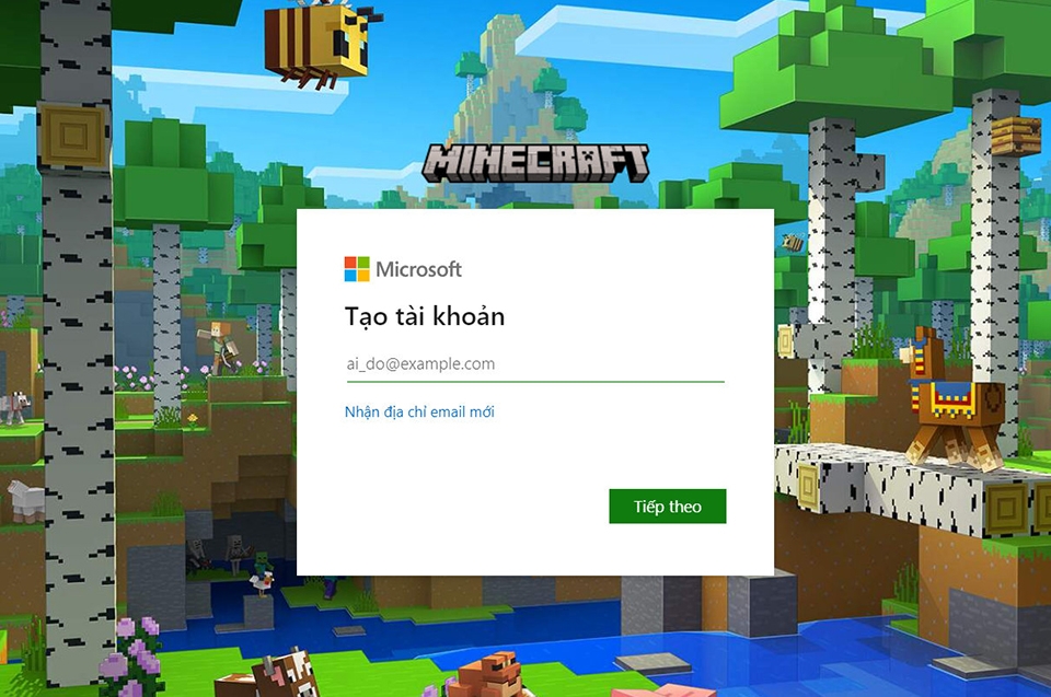 Tạo tài khoản Minecraft - Ảnh 08