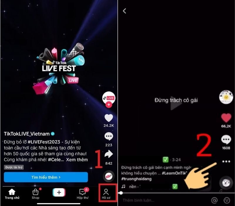 tạo danh sách phát trên TikTok - hình 2