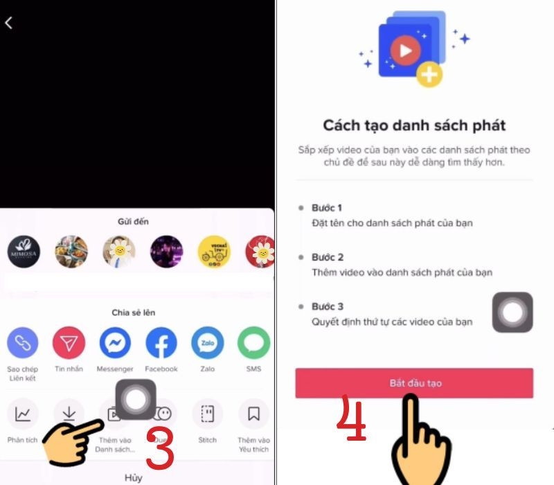 tạo danh sách phát trên TikTok - hình 3