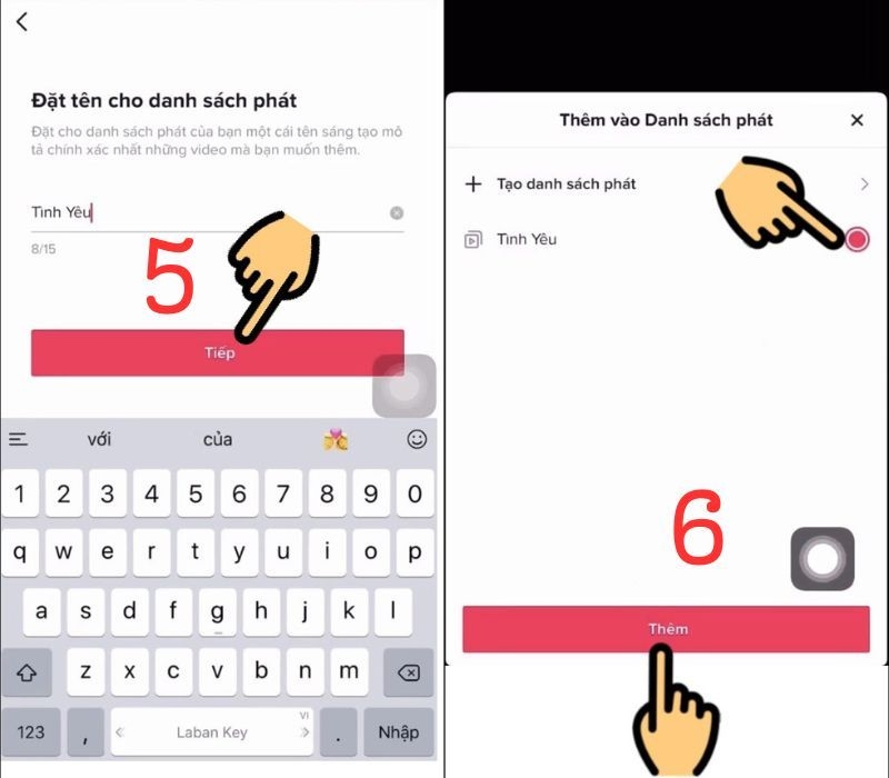 tạo danh sách phát trên TikTok - hình 4