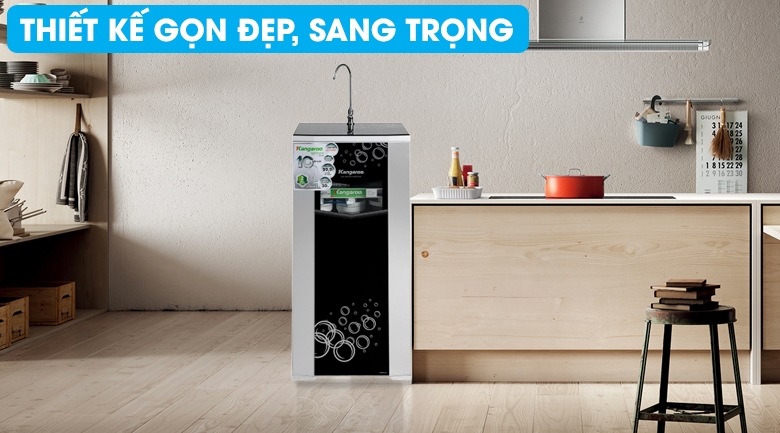 Máy lọc nước RO Hydrogen Kangaroo 10 lõi KG10A5 VTU thiết kế sang trọng