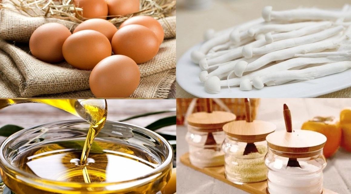 Nguyên liệu vô cùng đơn giản