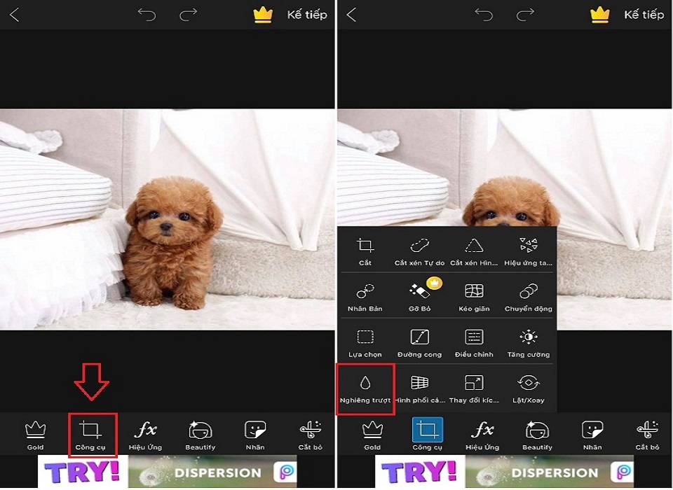 Phần mềm tách nền ảnh - PicsArt 