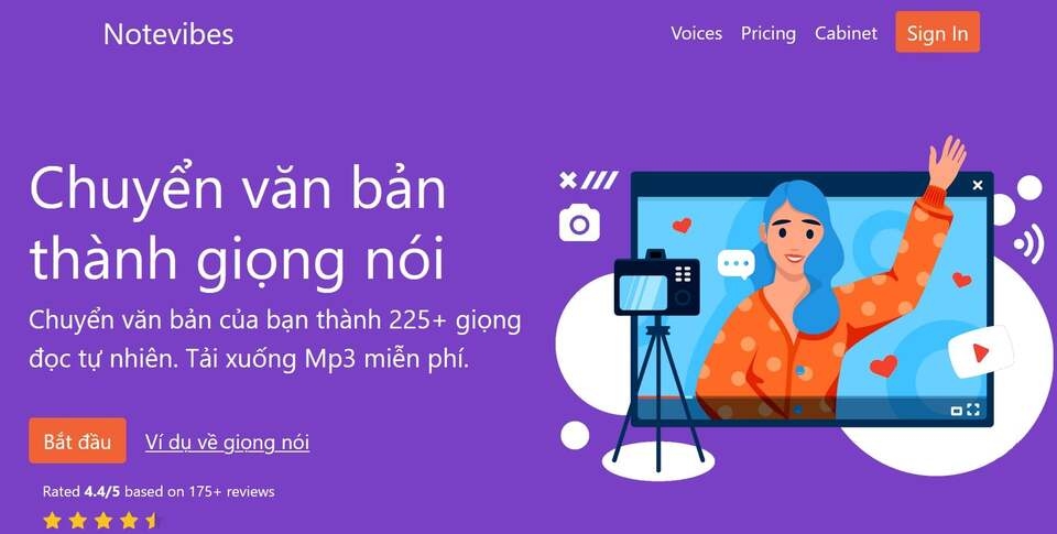 Phần mềm Notevibes